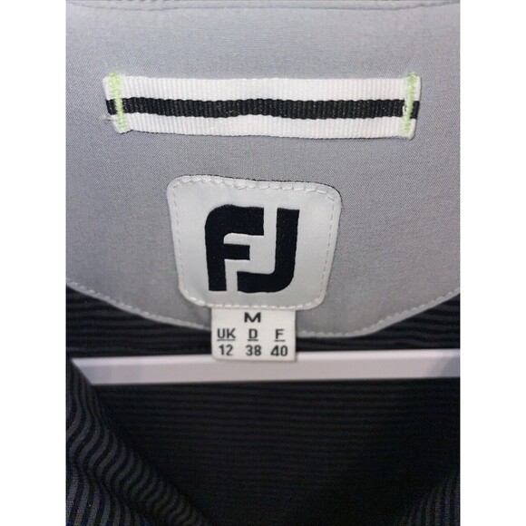 Footjoy Women’s Golf Full Zip Jacket Size Medium Gray Comfort Insulated Active - Picture 2 of 12